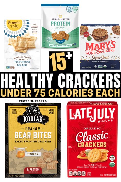 Best Healthy Crackers To Buy Under Calories Each