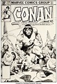 John Buscema Conan the Barbarian #124 Cover Original Art (Marvel, | Lot ...