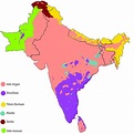 6 main Ethno-linguistic groups of South Asia : r/MapPorn
