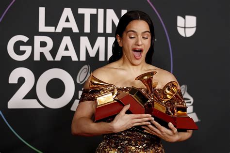 Rosalía Wins The Latin Grammy For Best Album And C Tangana For Best