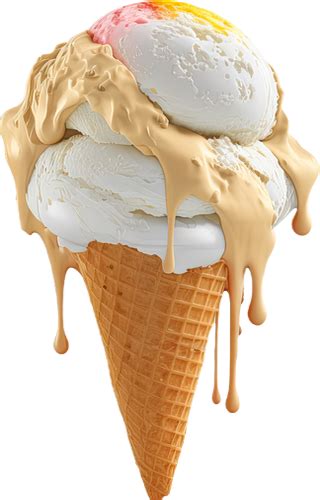 Tube Glace Png Cornet Crème Glacée Ice Cream Png
