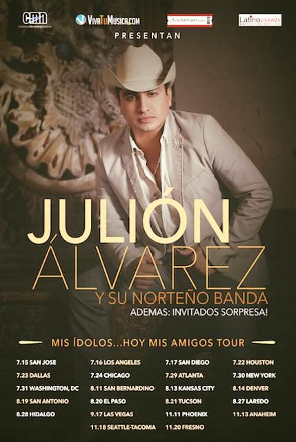 Gira De Julion Alvarez 2016 En Estados Unidos