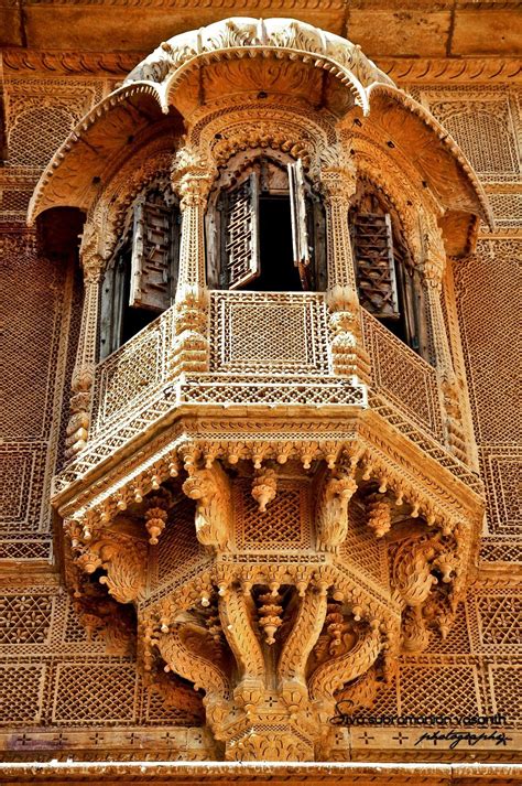 Haweli Jaisalmar Rajasthan India India Architecture Architecture