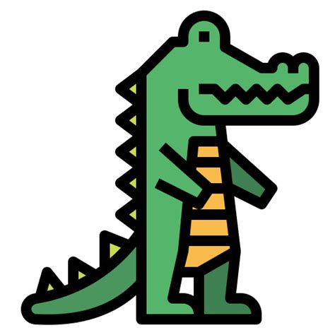 Crocodile Free Animals Icons
