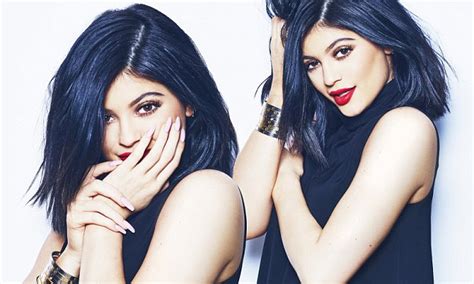Kylie Jenner Gives Sister Kendall A Run For Her Money In Nip Fab Campaign Daily Mail Online