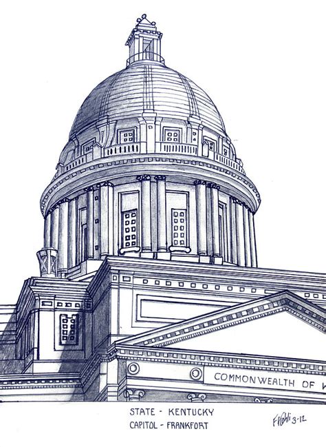 Capitol Building Drawing At Getdrawings Free Download