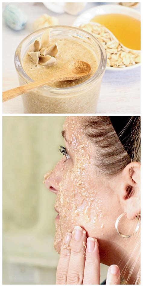 Oatmeal Honey Face Scrub Dabbles And Babbles Homemade Face Wash Face