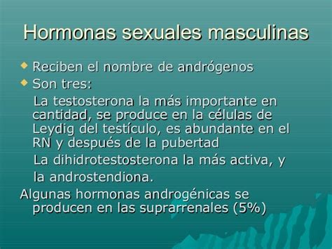 funciones reproductoras y hormonales del varón