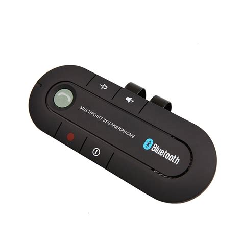 Wireless Bluetooth V41 Handsfree Speakerphone Car Kit With Car Charger