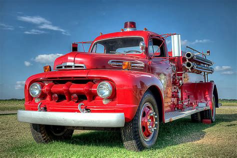 Vintage Fire Truck Stock Photos Pictures And Royalty Free Images Istock