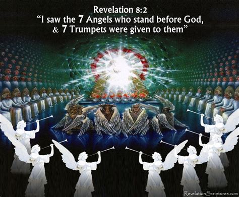 7 Angels Given 7 Trumpets Revelation Chapter 8 Trumpets Revelation