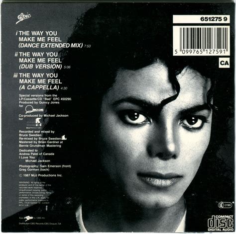 The Way You Make Me Feel Tops Billboard Hot 100 In 1988 Michael