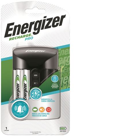 Energizer Pro Charger With 4 Aa Batteries Rechargeable Batteries