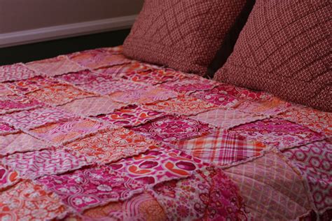 Twin Size Quilt Full Size Quilt Rag Quilt Twin Bed
