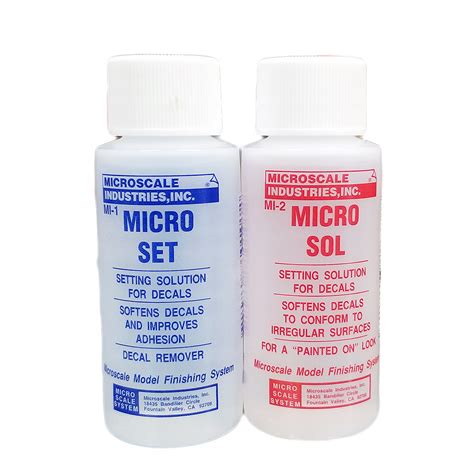 Microscale Micro Setmicro Sol Decal Setting Solution Set Mi 1mi 2