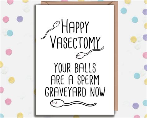 free printable vasectomy cards