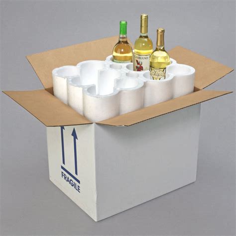 12 Bottle Wine And Champagne Shipper Box Polar Tech Safeway