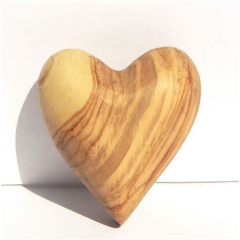 Olive Wood Hearts Wooden Love Hearts Large Medium Small