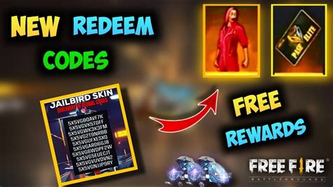 How to get free google play redeem codes? Free Fire New Redeem Code Today For Red Criminal bundle ...