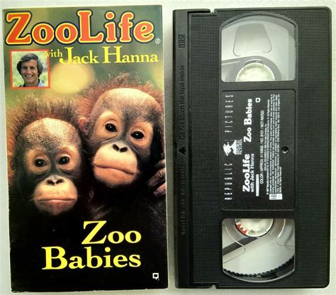 Vhs Zoo Life With Jack Hanna Zoo Babies Vhs 1998 Vhs Tapes