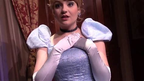 Meeting Princess Cinderella At Walt Disney World Youtube