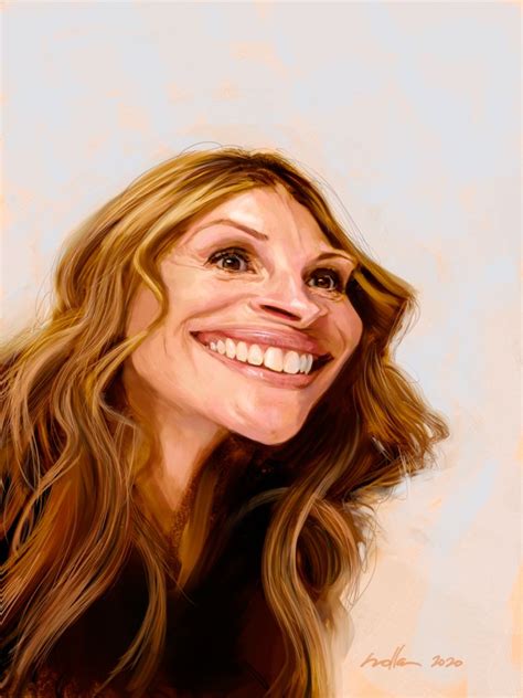 Julia Roberts Caricature