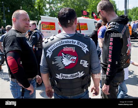 Berlin Germany 09th May 2016 Members Of The Russian