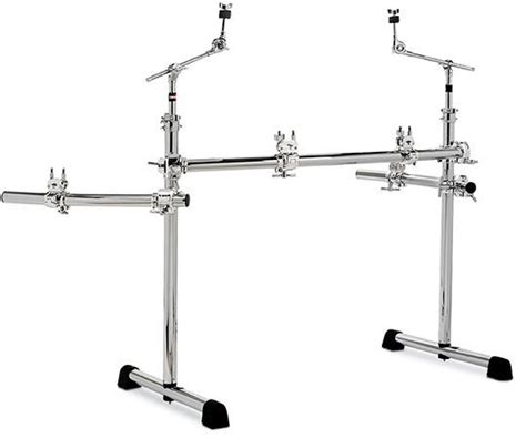 Gibraltar Gcs375r Chrome Series Curved Rack System With 2 Side Wings