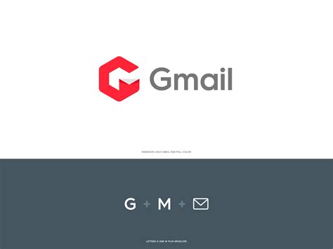 Gmail Redesign Logo By Brandfris On Dribbble