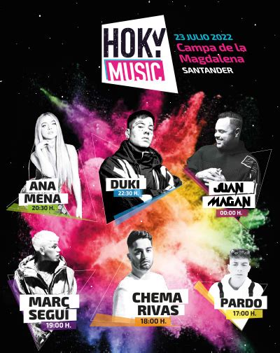 festival hoky music 2022 en santander cartel horarios y entradas