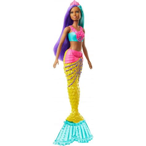 Barbie Dreamtopia Mermaid Doll 12 Inch Teal And Purple Hair