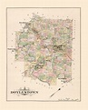 Doylestown, Pennsylvania 1891 - Old Map Reprint - Bucks County - OLD MAPS