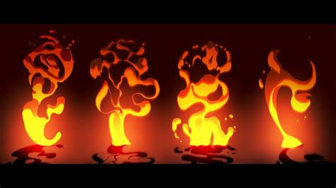D Fire Animation Youtube