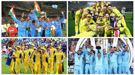 Icc World Cup Winners Check Odi Cricket World Cup Winners Year