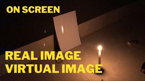 Real Image And Virtual Image On Screen Difference Best Diy Youtube