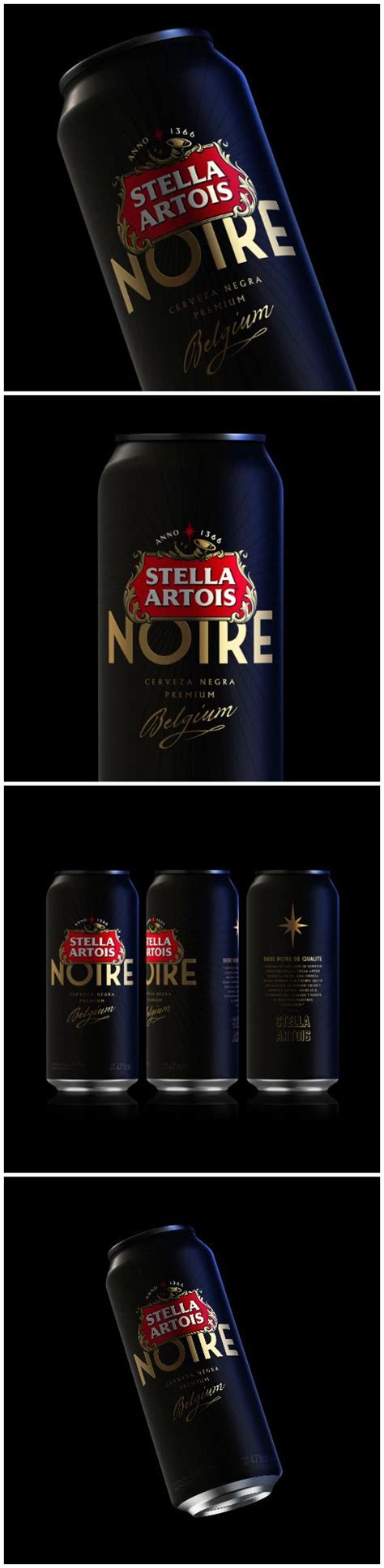 Oveja And Remi Stella Artois Noire Beer Packaging In 2023 Stella