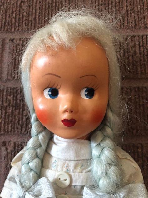 Vintage Polish Jointed Cloth And Celluloid Doll Etsy Vintage Polish
