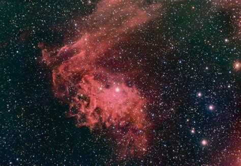 Flaming Star Nebula Imaging Deep Sky Stargazers Lounge