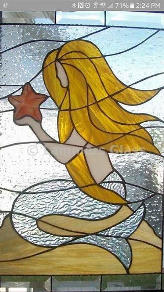 Collins stained glass, designs can be whatever you want. Image result for Mermaids Stained Glass Patterns Free ...