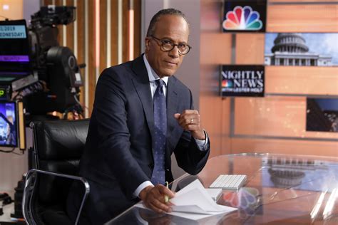 Nbcs Lester Holt Spends 2 Nights In Prison For News Show