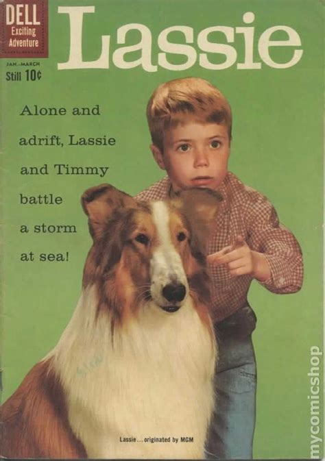 lassie 1950 1962 dell comic books