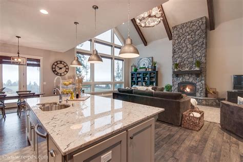Kitchens Quail Homes Vaulted Ceiling Living Room Vaulted Living