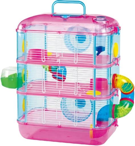 Lazy Bones 3 Storey Hamster Cage Clothing