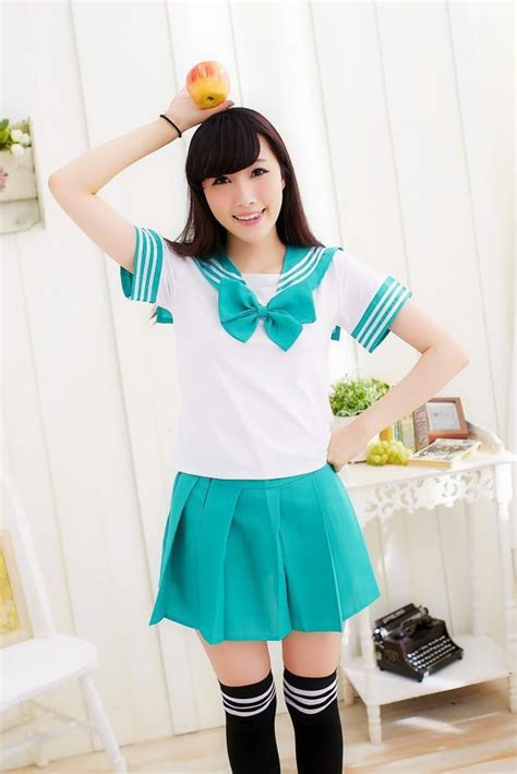 Japanese School Uniform Est Sexy Sailor Costumes 7 Colors Anime Girl