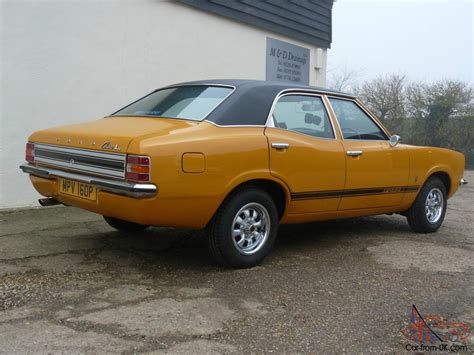 1976 Ford Cortina Mk3 1300 L Yellow