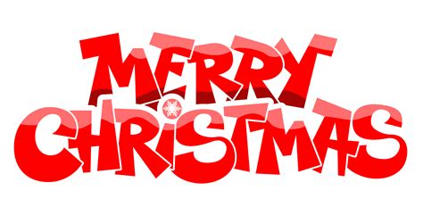 Merry Christmas Text Png Transparent Background Free Download 27740