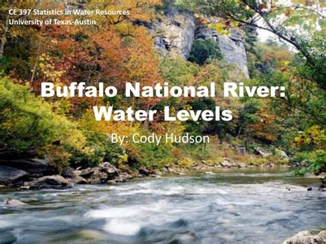 Ppt Buffalo National River Water Levels Powerpoint Presentation