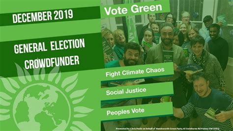 Wandsworth Green Party General Election Fundraiser A Politics