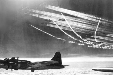 B 17 Flying Fortress 95th Bomb Group Raid In 1944 5 World War Photos
