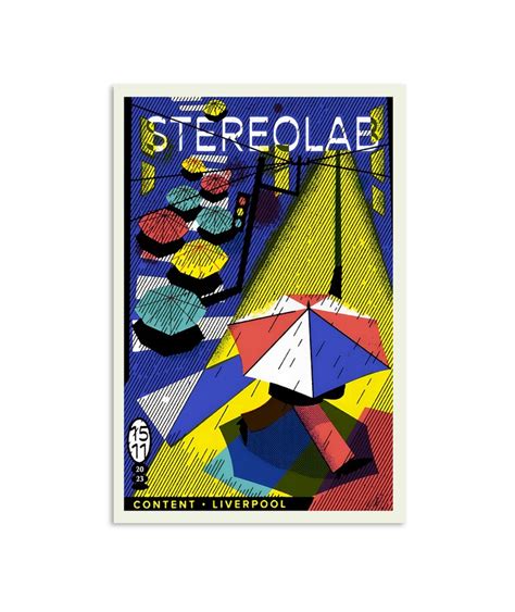 Stereolab Nov Content Liverpool Uk Poster Custom Prints